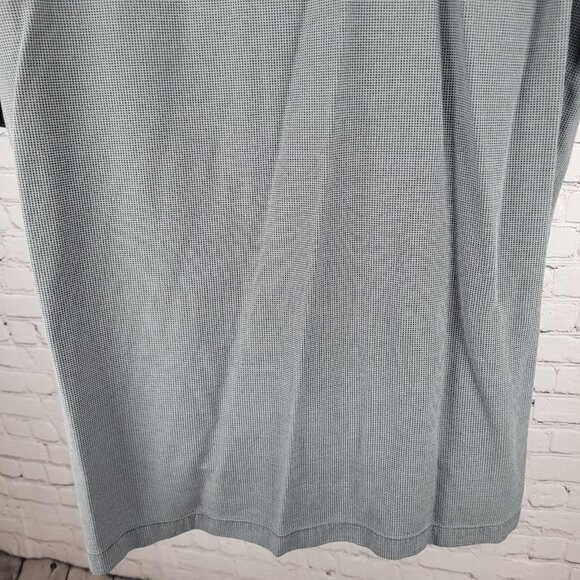Tommy Bahama Grey Silk Cotton Button Up Short Sleeve Collared Pocket Shirt 3XL - Picture 8 of 12